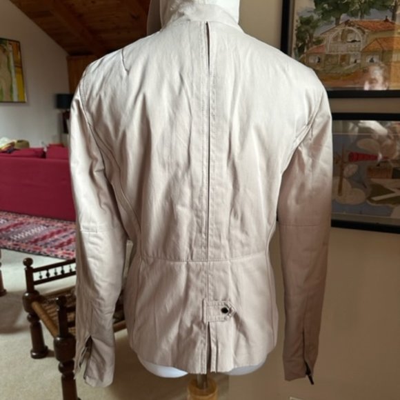 ANN TAYLOR Beige Tan Insulated All Weather Utility Jacket Parka – S - Picture 9 of 15